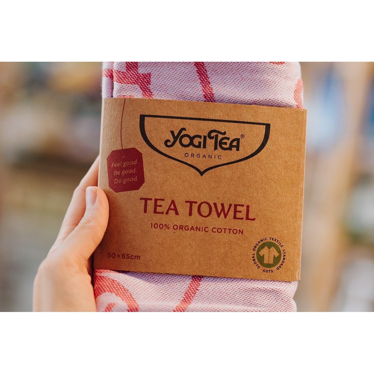 Yogi Tea 100% Organic Cotton Tea Towel