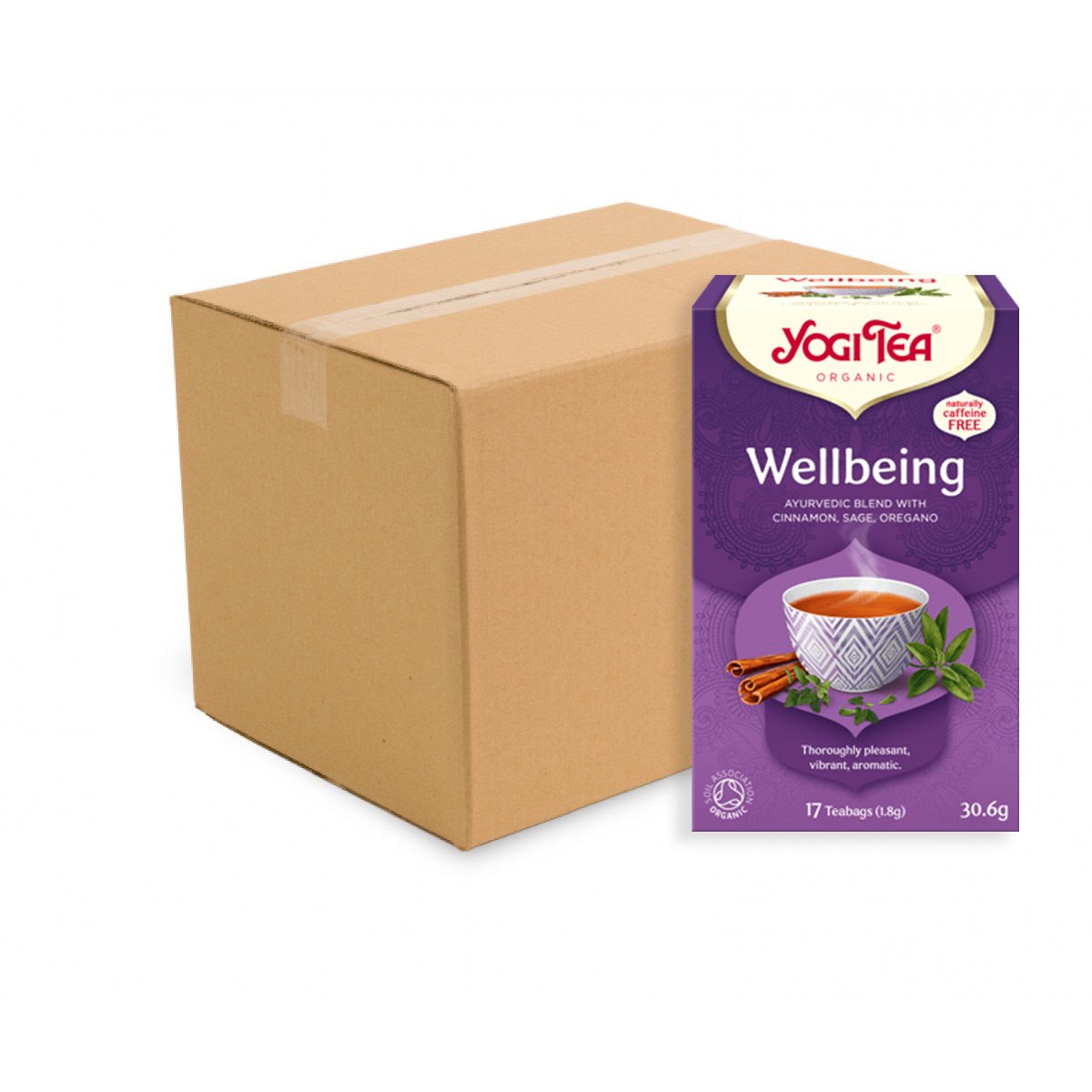 6 x Yogi Tea Wellbeing 102 Bags