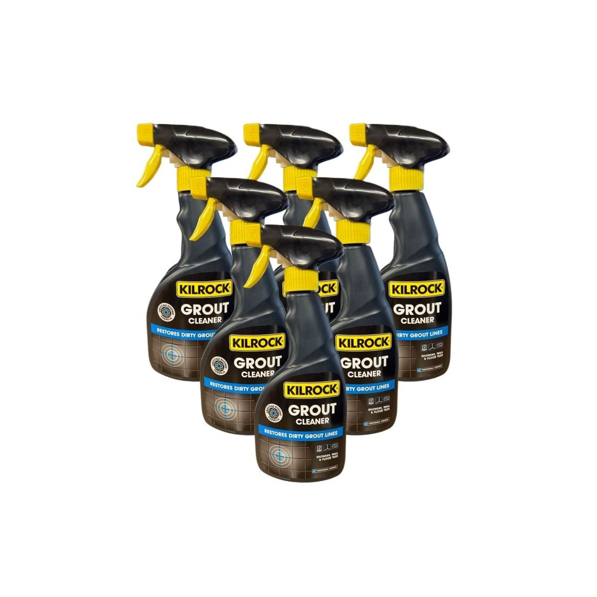 Case of 6 x Kilrock Grout Cleaner Spray 500ml